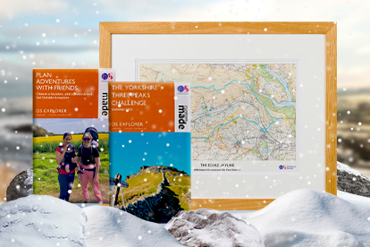 Picture of Custom Made personalised folded and framed maps